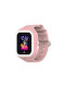 Wonlex Kids Smartwatch with GPS and Rubber/Plastic Strap Pink