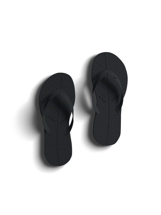 Cubanas Nature01 Herren-Flip-Flops Schwarz