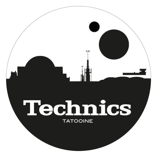 Magma Slipmat aus Filz Technics Tatooine (Paar)