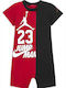 Jordan Baby Bodysuit Short-Sleeved Red