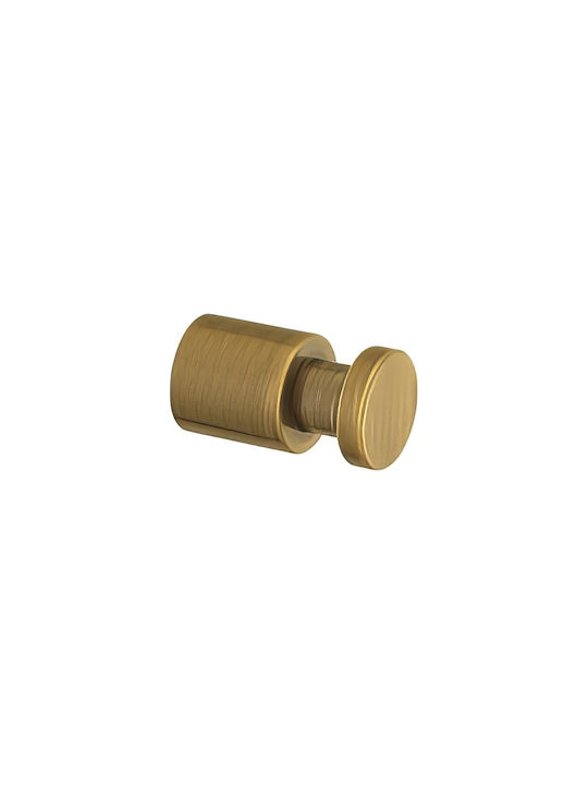 Sanco Ergon 0690-M25 Haken Badezimmer Einzeln Schrauben Bronze Mat