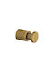 Sanco Ergon 0690-M25 Haken Badezimmer Einzeln Schrauben Bronze Mat