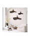 GloboStar Cuba Brown Ceiling Light Boho with E27 Socket 53x30cm