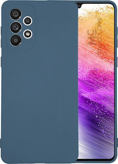 Sonique Back Cover Σιλικόνης Σκούρο Μπλε (Galaxy A33 5G)