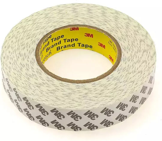 3M Αυτοκόλλητη Ταινία Διπλής Όψης Λευκή 40mm