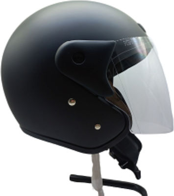 Zeus 506 Jet Helmet Black Matt 28604462