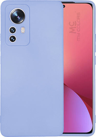 Sonique Задна корица Силикон Лилав (Xiaomi 12 / 12X)