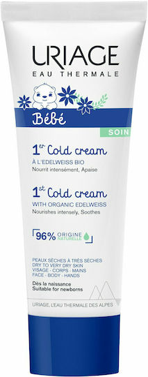 Uriage 1st Cold Cream Bebe Cremă pentru Hidratare 75ml