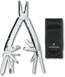 Victorinox Swiss Tool Spirit MX Clip Multitool mit Scheide Silber