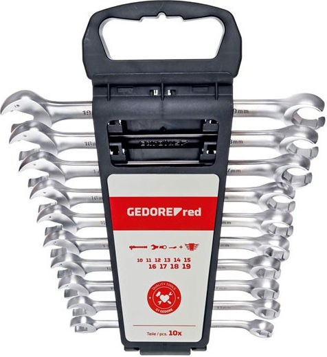 Gedore Σετ 10 Γερμανικά Κλειδιά R05905010