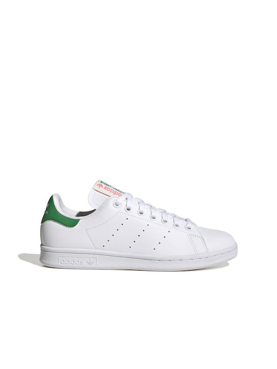 Adidas Stan Smith Γυναικεία Sneakers Cloud White / Green / Pink