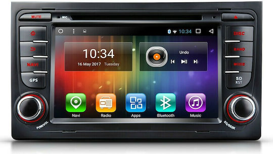 Автомобилна Аудио Система (Блутут/USB/WiFi/GPS/Apple-Carplay/Android-Auto/CD) с Тъчскрийн 7"