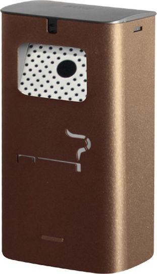 Tele Aschenbecher Wandmontage 17,5x11,5x34cm
