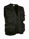 Valento Safari Safety Vest Black