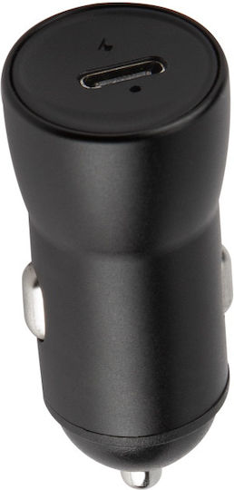 Maxlife MXCC-04 PD Автомобилен Зарядно Устройство 20W с Едно USB-C Порт Черен Цвят