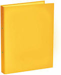 Typotrust Ντοσιέ με 2 Κρίκους για Χαρτί Β5 Κίτρινο