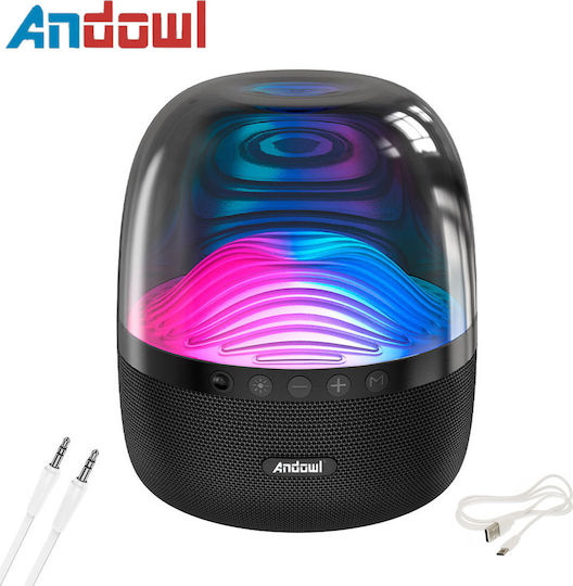 Andowl Q-YX6677 Bluetooth Speaker 5W with Radio and Battery Life up to 6 hours Black