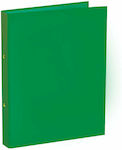 Typotrust Clipboard with 2 Rings for Paper B5 Green 1pcs