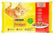Friskies Мокра Храна за Възрастни Котки в Чантичка с Телешко 4x85гр