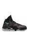 LeBron 19 inalti Pantofi de baschet Negru / Antracit / Green Glow