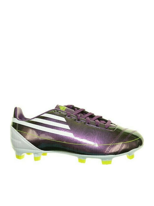 adidas F10 TRX Kids Molded Soccer Shoes Purple