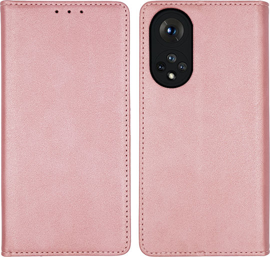 Sonique Vintage Wallet Piele artificială Rose Gold (Huawei Nova 9 / Honor 50 5G - Huawei Nova 9 / Honor 50 5G / Honor 50)