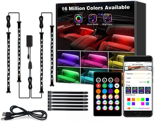 Elmark Car LED Strip 24V RGB