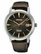 Seiko Presage Basic Line Ανδρικό Ρολόι 39.5mm Αυτόματο με Καφέ Δερμάτινο Λουράκι