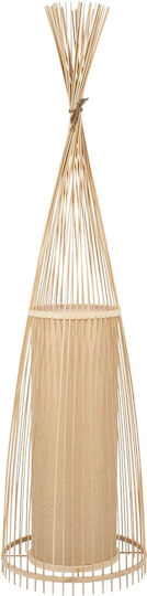 GloboStar Azores Vintage Lampa de podea Î150xL40cm. cu Soclu pentru Bec E27 Bej