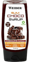 Weider Σιρόπι Ζαχαροπλαστικής Slim Choco με Γεύση Chocolate Χωρίς Ζάχαρη 350gr