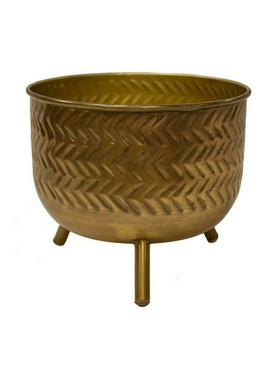 Plastona Κασπώ σε Χρυσό Χρώμα 19x16.5cm