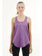 Magnetic North Damen Sportlich Bluse Ärmellos Violet