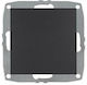 Mono Electric Recessed Wall Switch Single Without Frame Aller Retour Black
