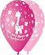 Μπαλόνι Καμηλοπάρδαλη να Μας Ζήσει το Κορίτσι Μας Ροζ 30εκ (Διάφορα Χρώματα)
