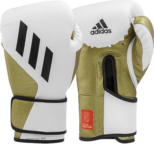 adidas Speed Tilt 350v SPD350VTG Boxhandschuhe für Kampf Weiß