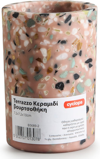 Cyclops Terrazzo Настолен Чаша за нея Керамично Бежов