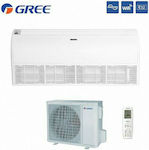 Gree GU100ZD/A-T / GUD100W/NhA-T Επαγγελματικό Κλιματιστικό Inverter Δαπέδου-Οροφής 34100 BTU με Ψυκτικό Υγρό R32