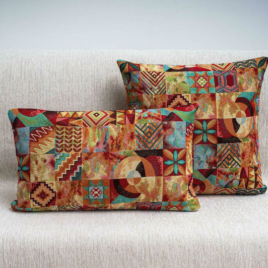 Colores Orange Decorative Pillow Case 45x45cm
