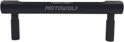 Motowolf MDL 3521 Μπάρα για Βάση Κινητού Μοτοσυκλέτας Μαύρο