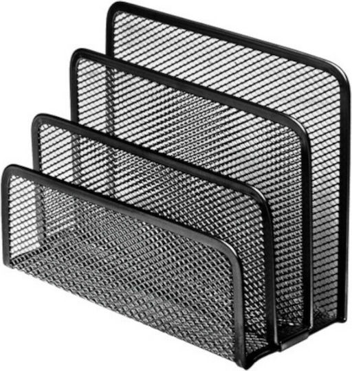 Metal Folder Holder In Black Colour 7.6x12x17.8cm 1 Piece