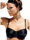 Strapless Bra without Padding Black