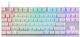 Motospeed K82 Gaming Mechanical Keyboard Tenkeyless with Outemu Red switches and RGB lighting (English US) White