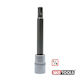 SKS Tools Spritzfilter Wasserhahn Bit-Stecknuss mit Inbusschlüssel-Bit und Antriebsvierkant 1/4'' 1Stück