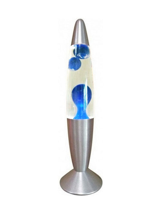 Decorative Lamp Lava Lamp Silver