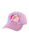 Diakakis Kinderhut Jockey Stoff Barbie Glitter Rosa