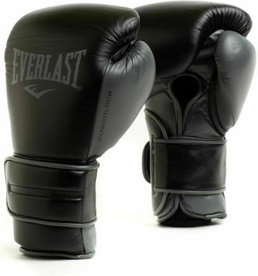 Everlast Powerlock2 870480-70 Boxhandschuhe aus Kunstleder Schwarz