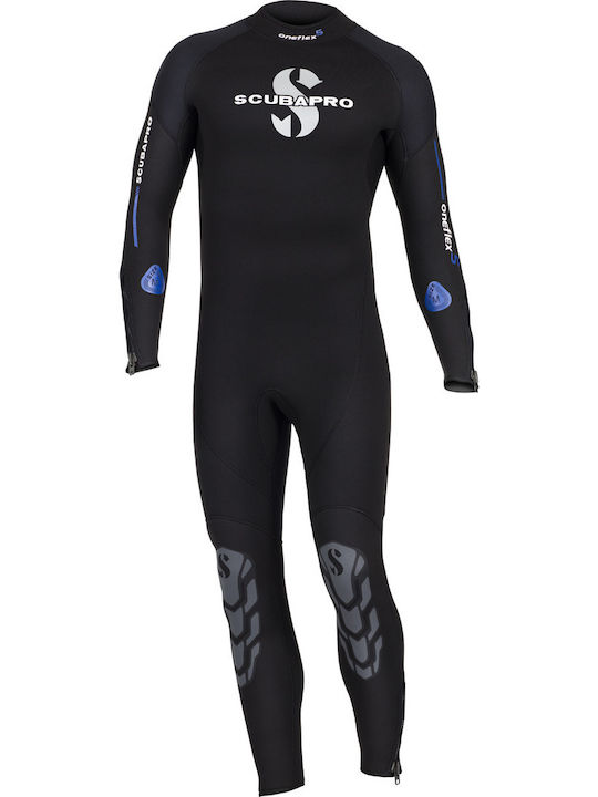 Scubapro One Flex Wetsuit Jumpsuit with Zip Black 5mm Scubapro One Flex Wetsuit Jumpsuit with Zip Black 5mm