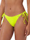 Bikini Slip με Κορδονάκια Πράσινο