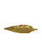 Atmosphera Oval Aluminum Decorative Platter Gold 31x8.5cm