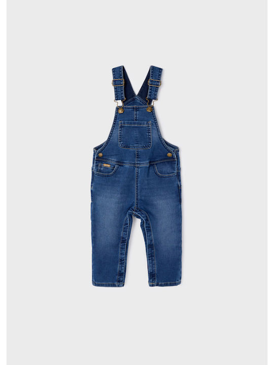 Mayoral Ecofriends Kinder-Jeanshosen Latzhose Blau
